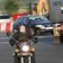 Motocyklista winny protest na autostradzie - motocykl policja