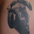 Pasja na cale zycie zakleta w tatuazu - Motocyklowy tatuaz BMWS1000RR