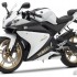 Prawie jak Yamaha YZF-R125 - Yamaha YZF-R125 bialy 2012