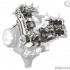 Superquadro Ducati i jego silnik zaglady - przekroj silnika
