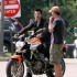 Taylor Lautner ze Zmierzchu na motocyklu - Taylor Lautner zdjecia z planu Aprilia Shiver