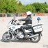 Uwaga polowanie na motocyklistow - Policjant motocyklista trening