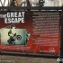 Wielka Ucieczka na 66 rocznice odslonieto pomnik w Zeganiu - tablica the great escape