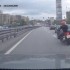 Wypadek motocyklowy wystarczy lekkie dotkniecie - Rosja wypadek