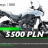 Nowe motocykle Kawasaki 13 600zl taniej - Kawasaki VERSYS 1000