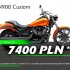 Nowe motocykle Kawasaki 13 600zl taniej - Kawasaki VN900