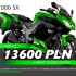 Nowe motocykle Kawasaki 13 600zl taniej - Kawasaki Z1000SX