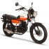 Najwiekszy wybor motocykli 125 w ratach 0 - Romet Ogar Caffe 125 bialo-pomaranczowy