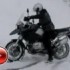 films - BMW R1200GS na sniegu