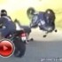 films - motorcycle flip handlebars accident