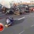 films - wypadek motocyklowy w Moskwie