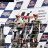 Amerykanska runda motocyklowego grand prix zdjecia z Indy GP 2012 - na podium