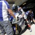 Amerykanska runda motocyklowego grand prix zdjecia z Indy GP 2012 - szykowanie motocykla