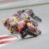 Grand Prix Malezji 2012 motocykle w deszczu - Stoner z przodu