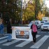 Kampania spoleczna Porozumienie bezpieczni kierowcy we Wroclawiu - blokada na trasie