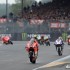 Francuska runda MotoGP wyscigi na zdjeciach - Prosta startowa Le Mans Grand Prix Francja