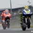 Francuska runda MotoGP wyscigi na zdjeciach - Rossi guma Grand Prix Francji Le Mans