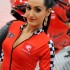 Hostessy Scigacz pl na wystawie motocykli - czerwone pieknosci