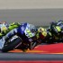 Motocyklowe Grand Prix Aragonii na zdjeciach - Rossi zakret