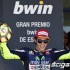 MotoGP Hiszpanii okiem fotografa - Rossi na podium motogp Jerez 2014