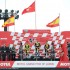 MotoGP na torze Motegi fotogaleria z Japonii - podium na torze motegi