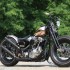 H D Knucklehead custom w oldschoolowym stylu minimalistycznych bobberow - 26 Harley Davidson Knucklehead custom