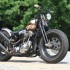 H D Knucklehead custom w oldschoolowym stylu minimalistycznych bobberow - 27 Harley Davidson Knucklehead custom