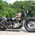 H D Knucklehead custom w oldschoolowym stylu minimalistycznych bobberow - 29 Harley Davidson Knucklehead custom