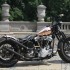 H D Knucklehead custom w oldschoolowym stylu minimalistycznych bobberow - 30 Harley Davidson Knucklehead custom