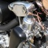 H D Knucklehead custom w oldschoolowym stylu minimalistycznych bobberow - 48 Harley Davidson Knucklehead custom