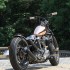 H D Knucklehead custom w oldschoolowym stylu minimalistycznych bobberow - 51 Harley Davidson Knucklehead custom