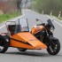 Sidecar Moto Pomarancza Motocykl z koszem zbudowany by dzielic pasje z zona - 31 Honda CBR 1100 XX Blackbird Customowa