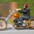 Harley Davidson Knucklehead jako customowy chopper Piotrka - 01 Harley Davidson Knucklehead jazda