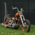 Harley Davidson Knucklehead jako customowy chopper Piotrka - 08 Harley Davidson Knucklehead statyka