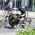 Honda VT 1100 C3 Aero Custom Widlasty bobber z 1998 roku na zdjeciach - 02 Honda VT 1100 Bobber custom na drodze