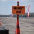 Cwiartka mili na lotnisku Bemowo 2012 - Burnout zone