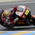 Czwarta runda MotoGP na mokrym torze we Francji fotorelacja - Bautista LeMans na kolanie