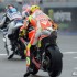 Czwarta runda MotoGP na mokrym torze we Francji fotorelacja - Rossi na starcie