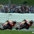 Dominacja Hiszpanow podczas niemieckiej rundy MotoGP zdjecia - pedrosa kontra stoner sachsenring 2012