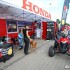 Finalowa runda Gymkhany w Markach - Honda MCS stoisko
