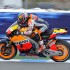 GP Laguna Seca 2012 amerykanska runda MotoGP w obiektywie - pedrosa na gumie