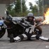 Intermot stunt show 2010 pokazy w Kolonii - Triumph stunt rider Kevin Carmichael