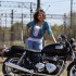 Marta i Bonneville triumf kobiety nad motocyklem - marta statyka