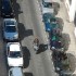 Riwiera Francuska stunt w Nicei - skuter na ulicach Nicei