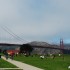 Stany Zjednoczone na motocyklu turystyka po Ameryce Polnocnej - most Golden Gate w chmurach