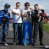 Targi Intercars w Modlinie stunt drift fmx - Szymon Majewski ekipa auto moto przed pokazem Modlin