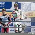 Tor Portimao gosci serie World Superbike fotogaleria - Rea Checa podium
