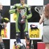 Wyscig WSBK w klasie Supersport zdjecia z Brna - z pucharem na podium