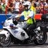 Wyscigi w Warszawie Verva Street Racing 2010 - Policjant na motocyklu Wyscigi Uliczne Verva