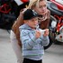 Zlot Ducati Jarocin 2012 - Mama z dzieckiem